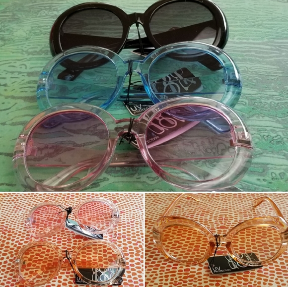 Transparent Color Sunglasses - Picture 3 of 8